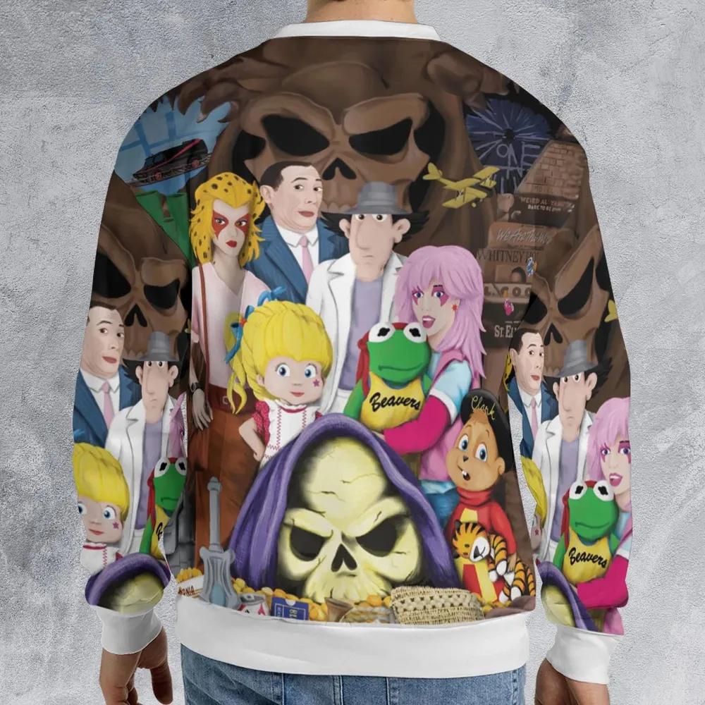 The Eighties All-over Print Sweatshirt - 2