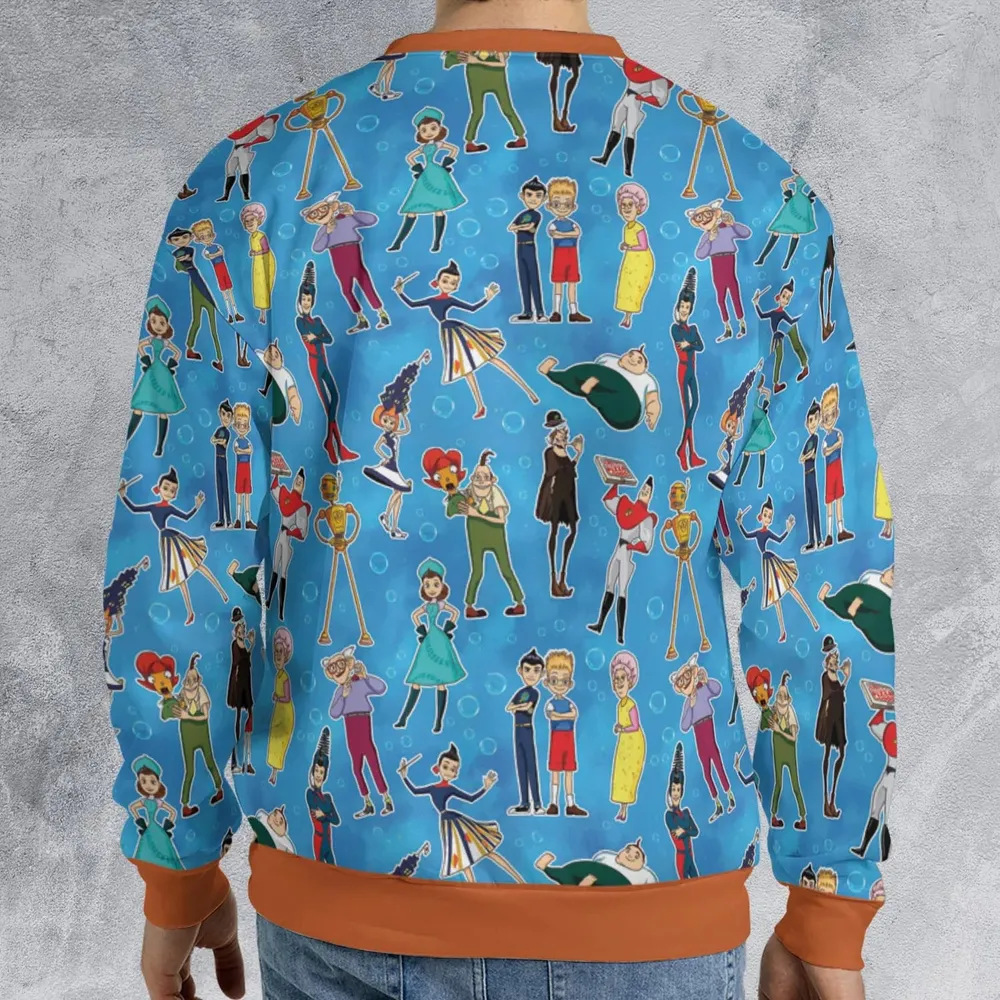 Keep Moving Forwards  Meet The Robinsons All-over Print Sweatshirt - 2