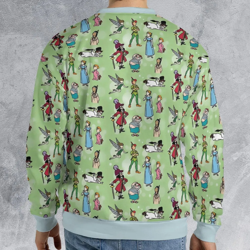 Neverland Doodles Peter Pan All-over Print Sweatshirt - 2