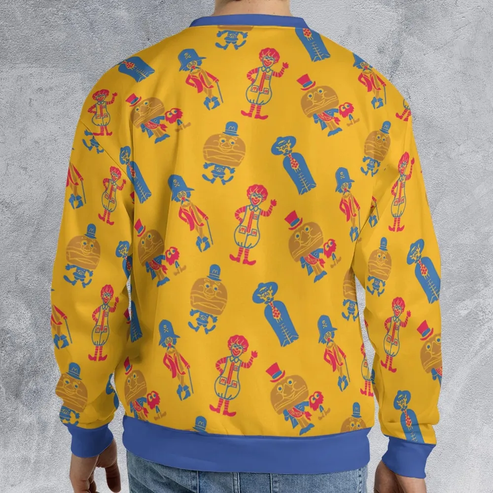 Mcdonaldland Lineup All-over Print Sweatshirt - 2