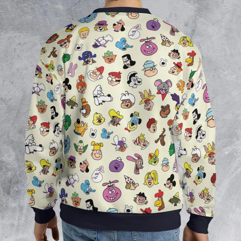 Blast From The Past All-over Print Sweatshirt - 2
