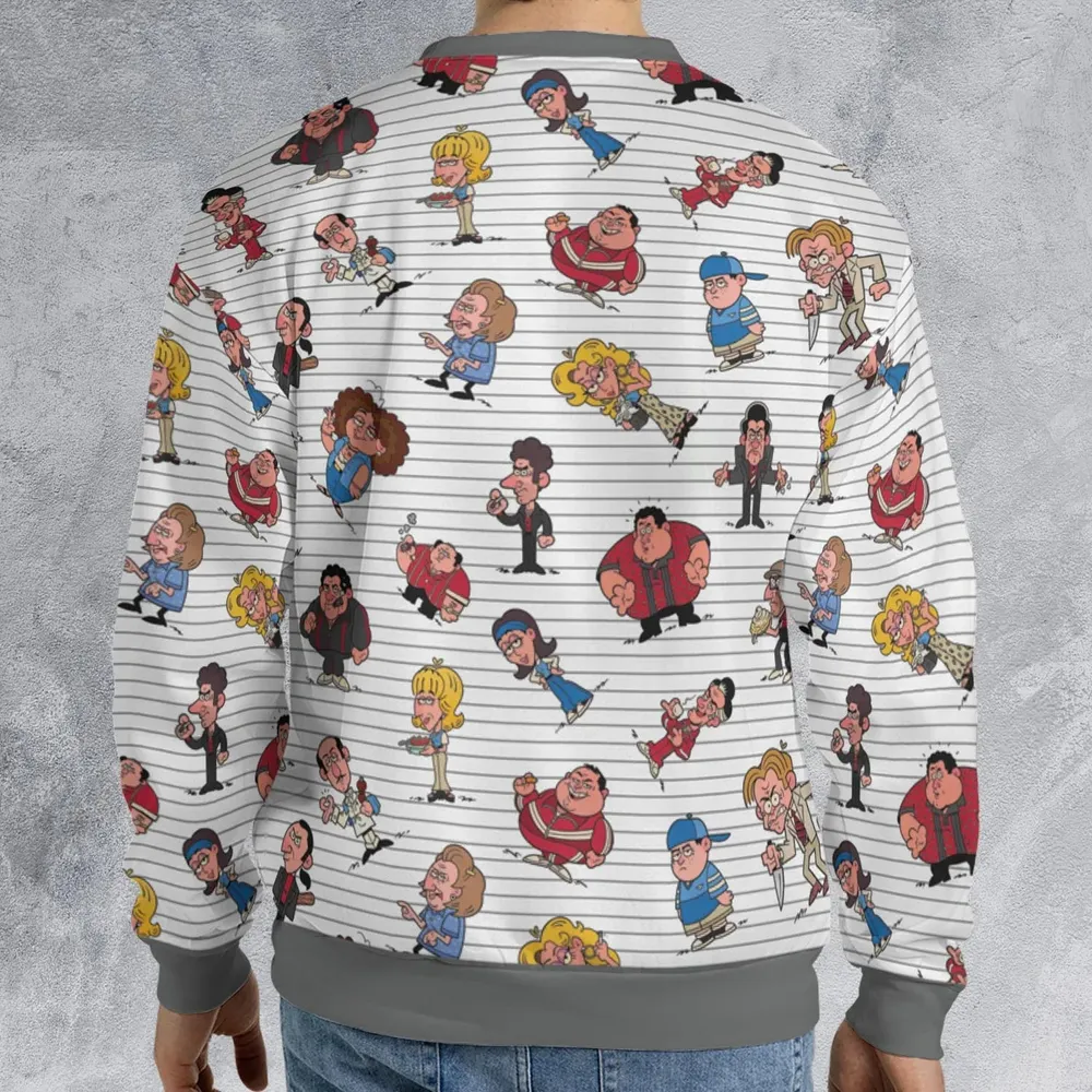 Family Business The Sopranos All-over Print Sweatshirt - 2