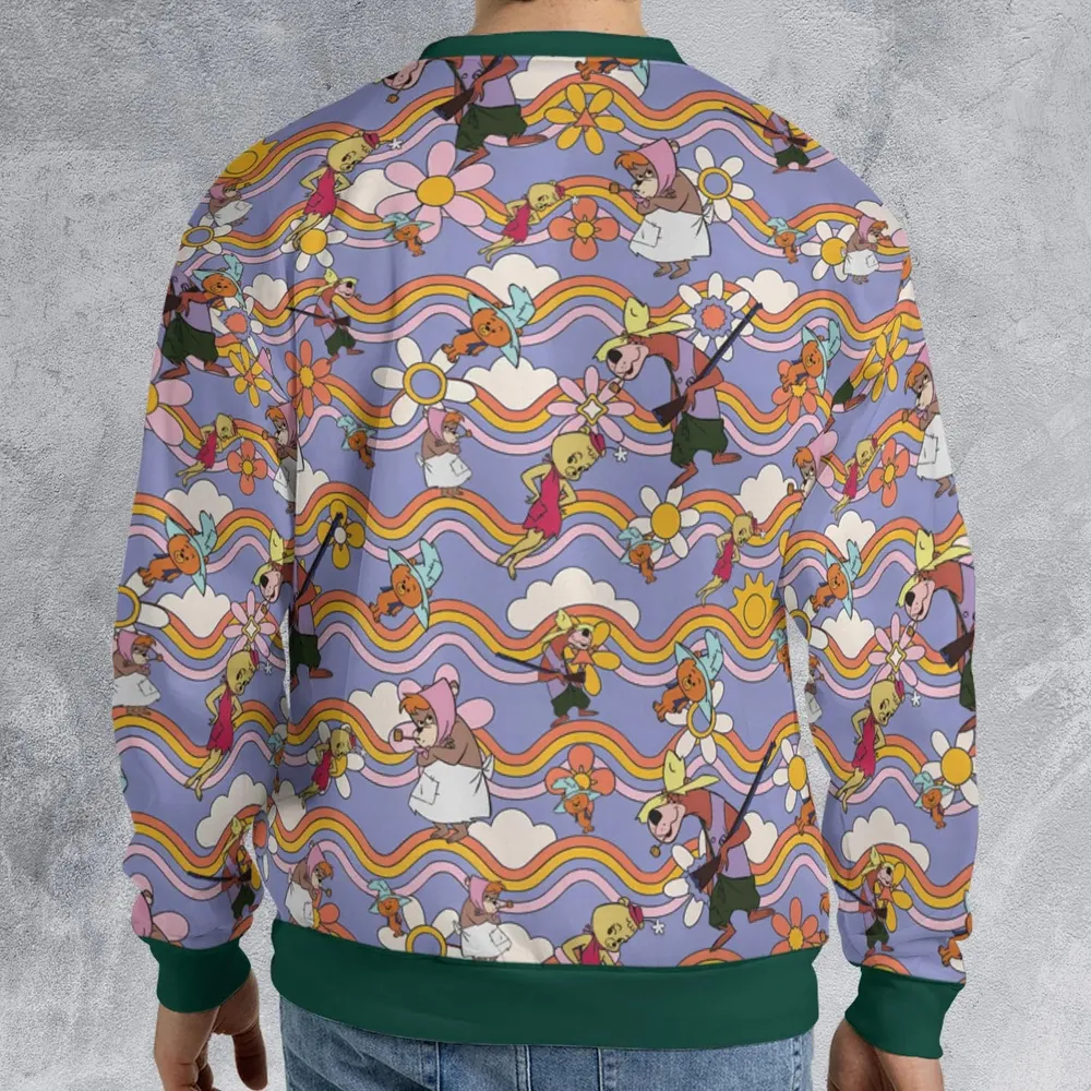 The Hillbilly Bears All-over Print Sweatshirt - 2