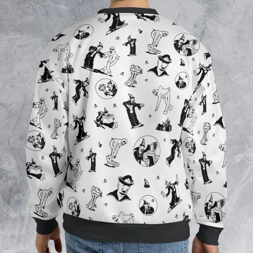 Koko the Clown and the Ghost All-over Print Sweatshirt - 2