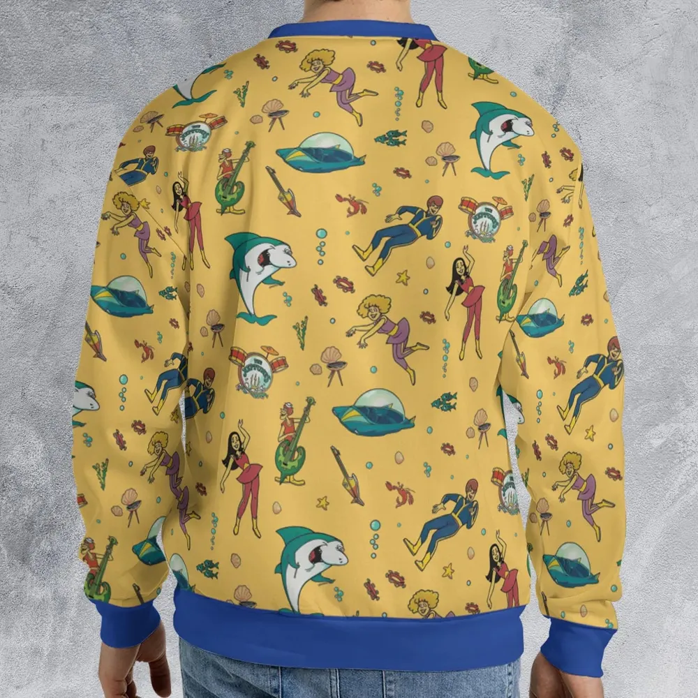 Undersea Style Jabberjaw All-over Print Sweatshirt - 2