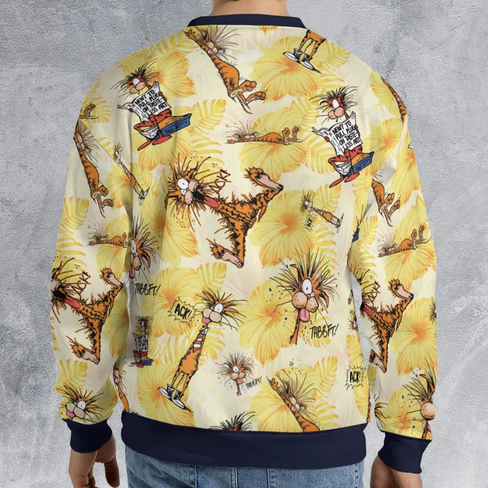 Bill The Cat Bloom County All-over Print Sweatshirt - 2