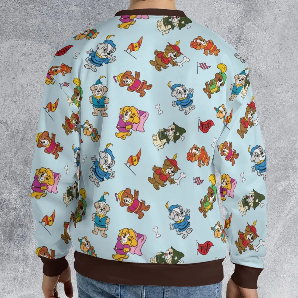 Pup Power The Biskitts All-over Print Sweatshirt - 2