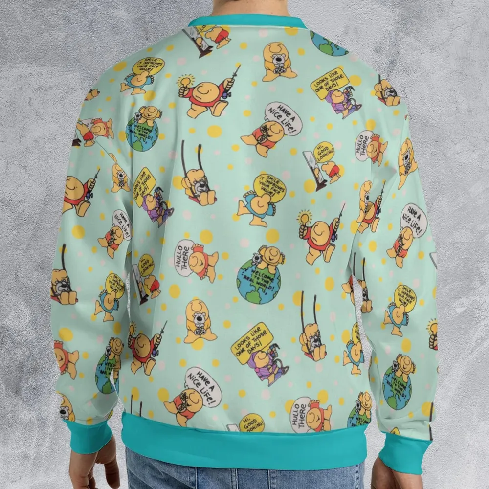 Hullo There Ziggy All-over Print Sweatshirt - 2