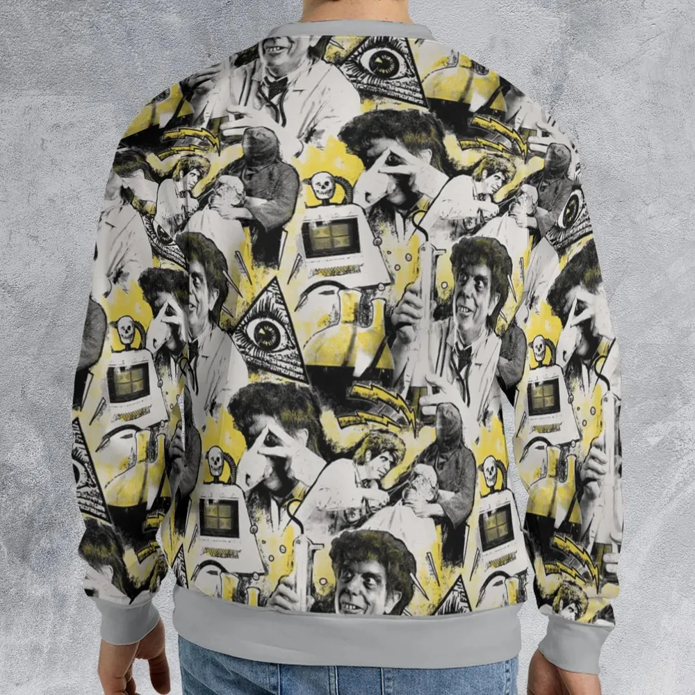 Mad Science Morgus The Magnificent All-over Print Sweatshirt - 2