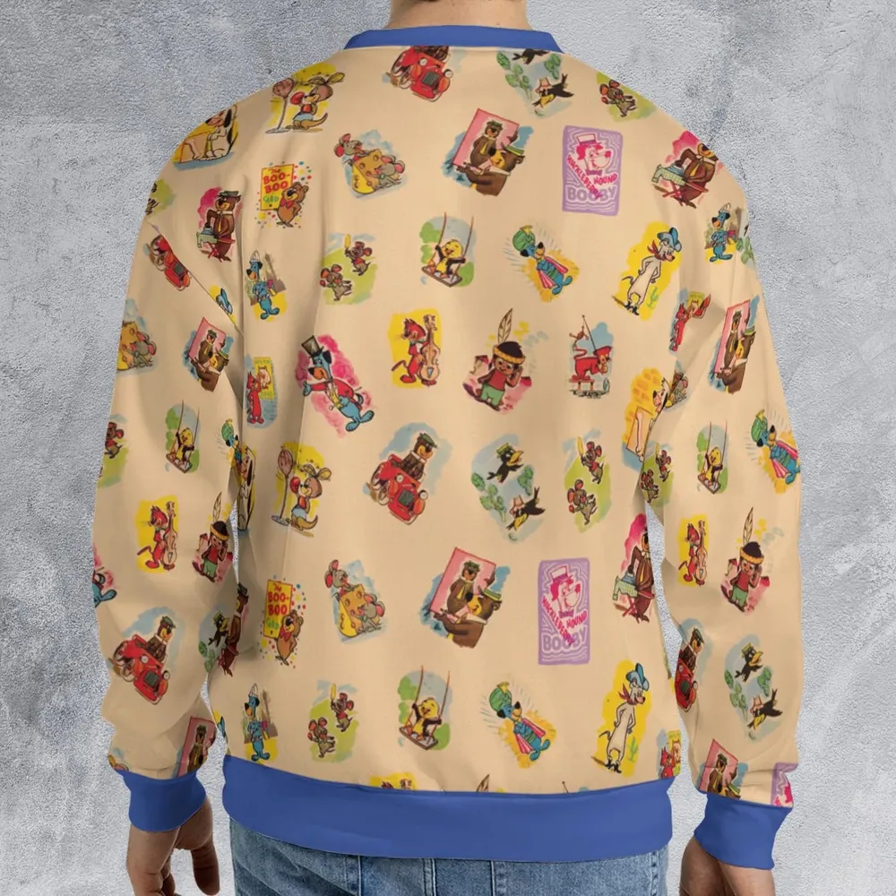 Huckleberry Hound Booby All-over Print Sweatshirt - 2