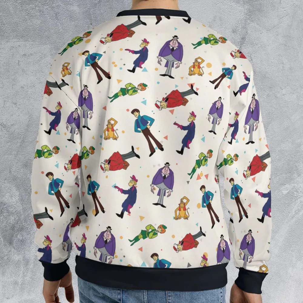 Around the World in 79 Days All-over Print Sweatshirt - 2