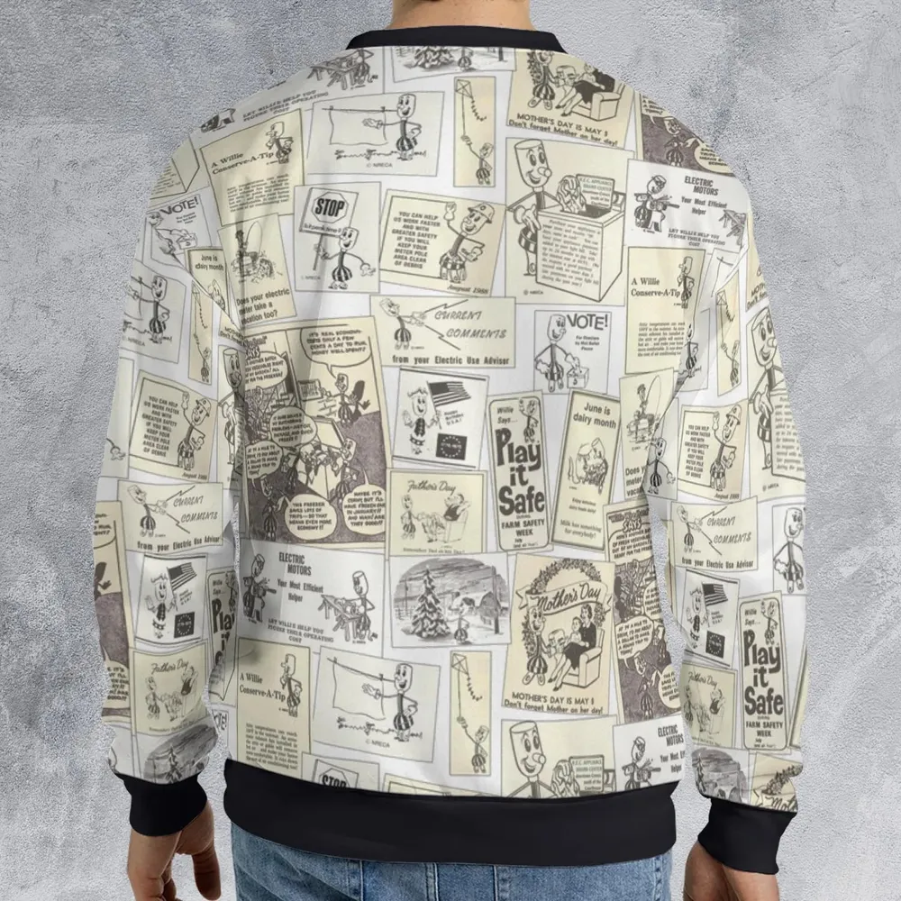 Willie Wiredhand All-over Print Sweatshirt - 2