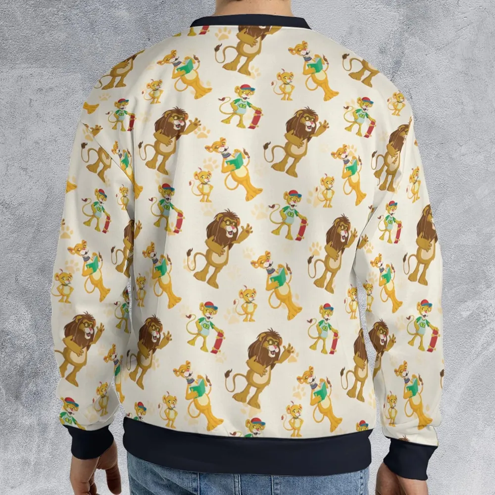 Between The Lions Characters All-over Print Sweatshirt - 2