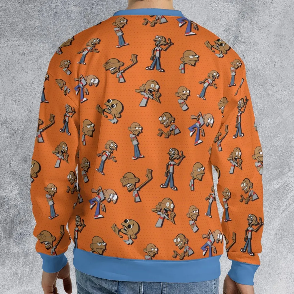 Gandhi On Repeat Clone High All-over Print Sweatshirt - 2