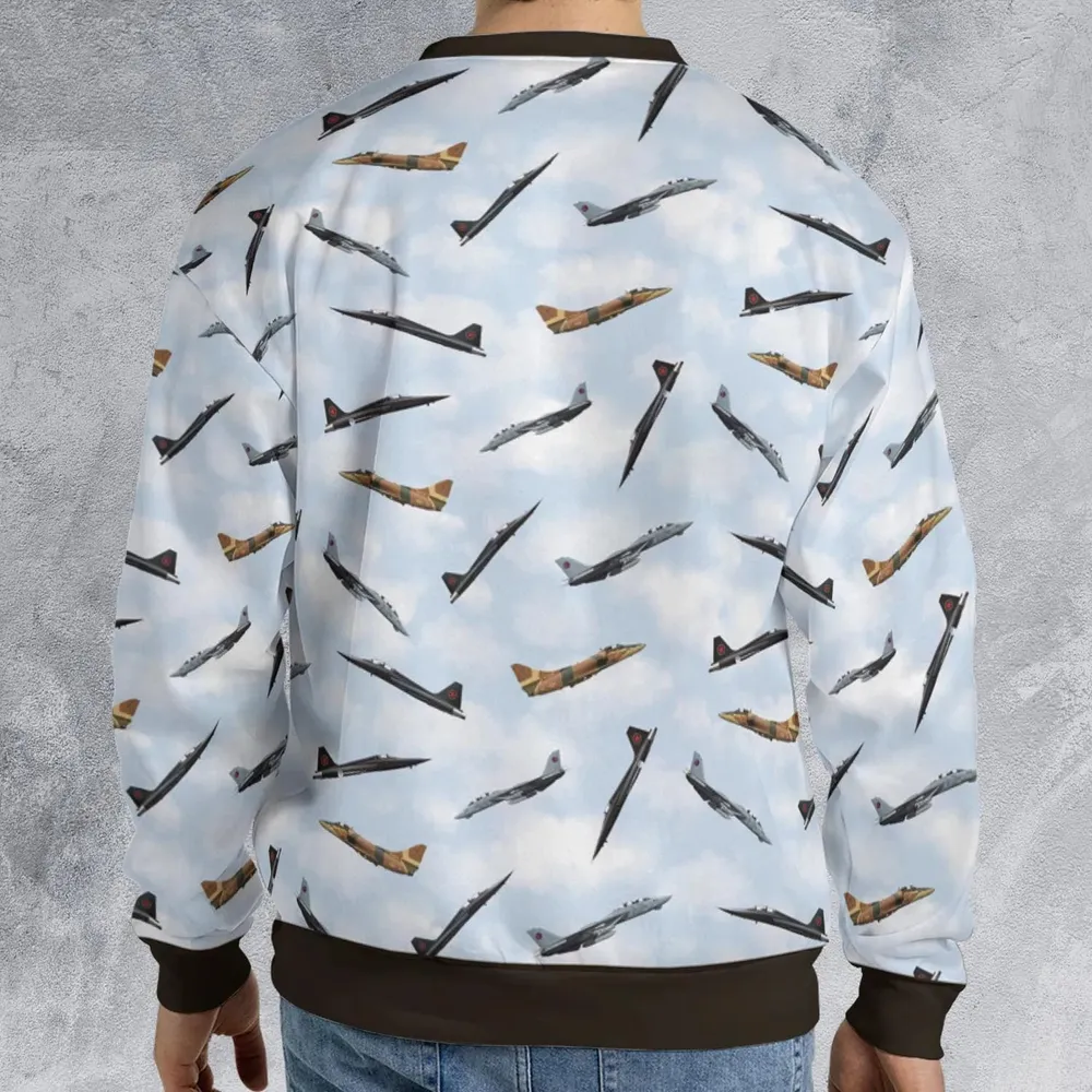 Top Gun Aircraft All-over Print Sweatshirt - 2