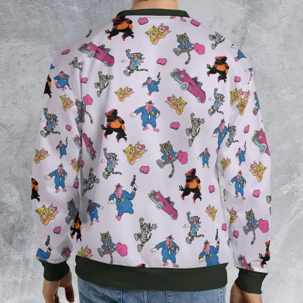 Fritz The Cat Characters All-over Print Sweatshirt - 2