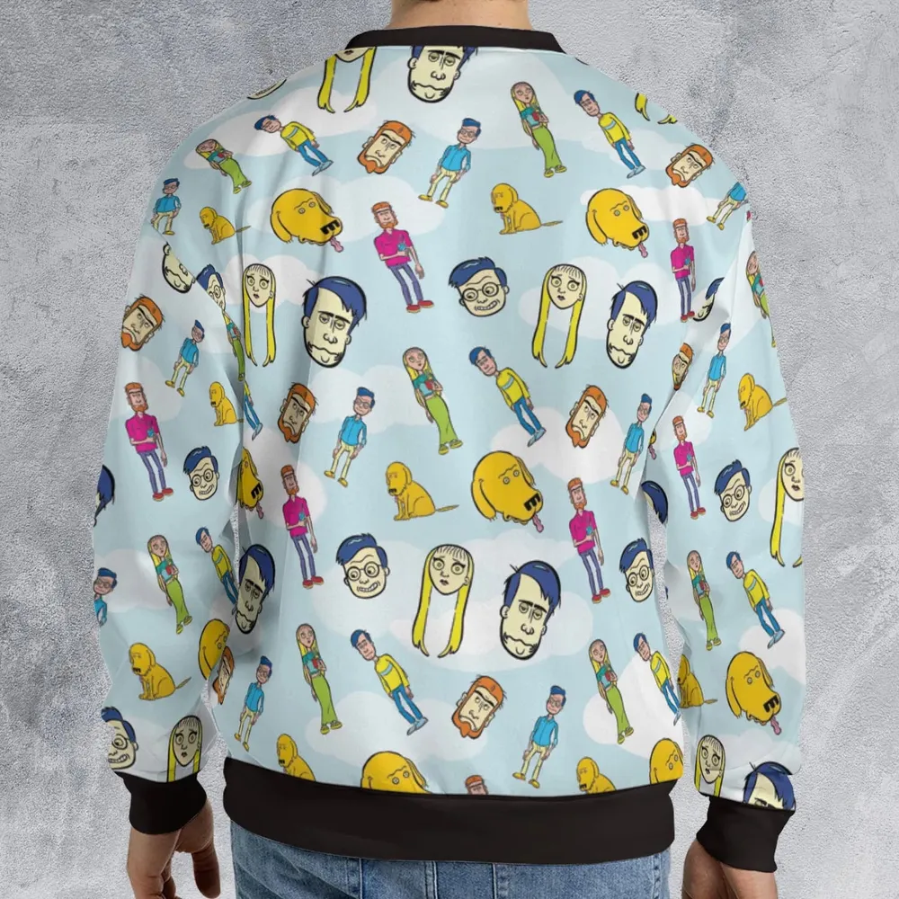 Mission Hill Characters All-over Print Sweatshirt - 2