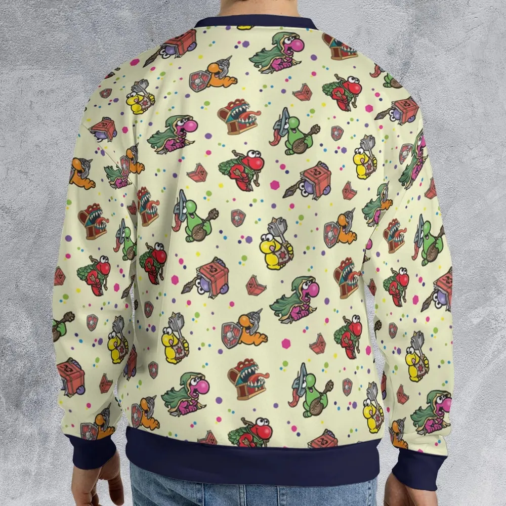 Nerd Candy DnD All-over Print Sweatshirt - 2