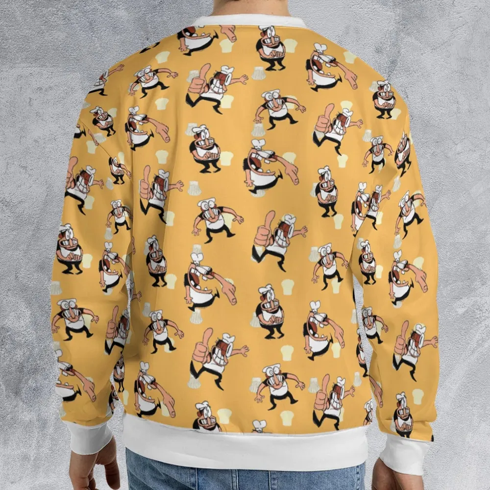 Peppino Sprites Pizza Tower All-over Print Sweatshirt - 2