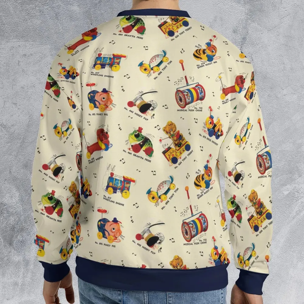 Vintage FP Toys All-over Print Sweatshirt - 2