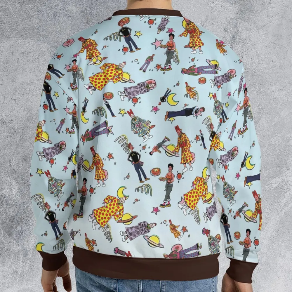 Zippy The Pinhead Characters All-over Print Sweatshirt - 2