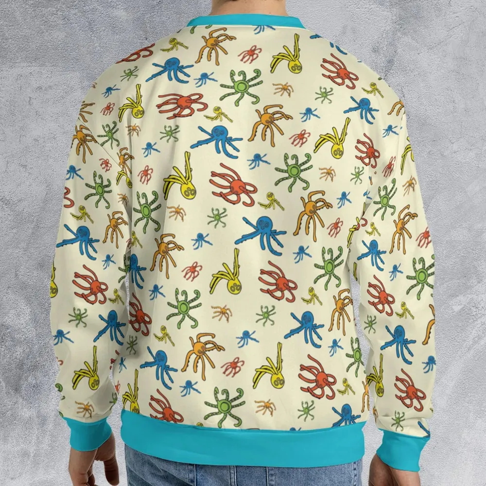 Walks Creeps Tumbles Wacky Wallwalkers All-over Print Sweatshirt - 2