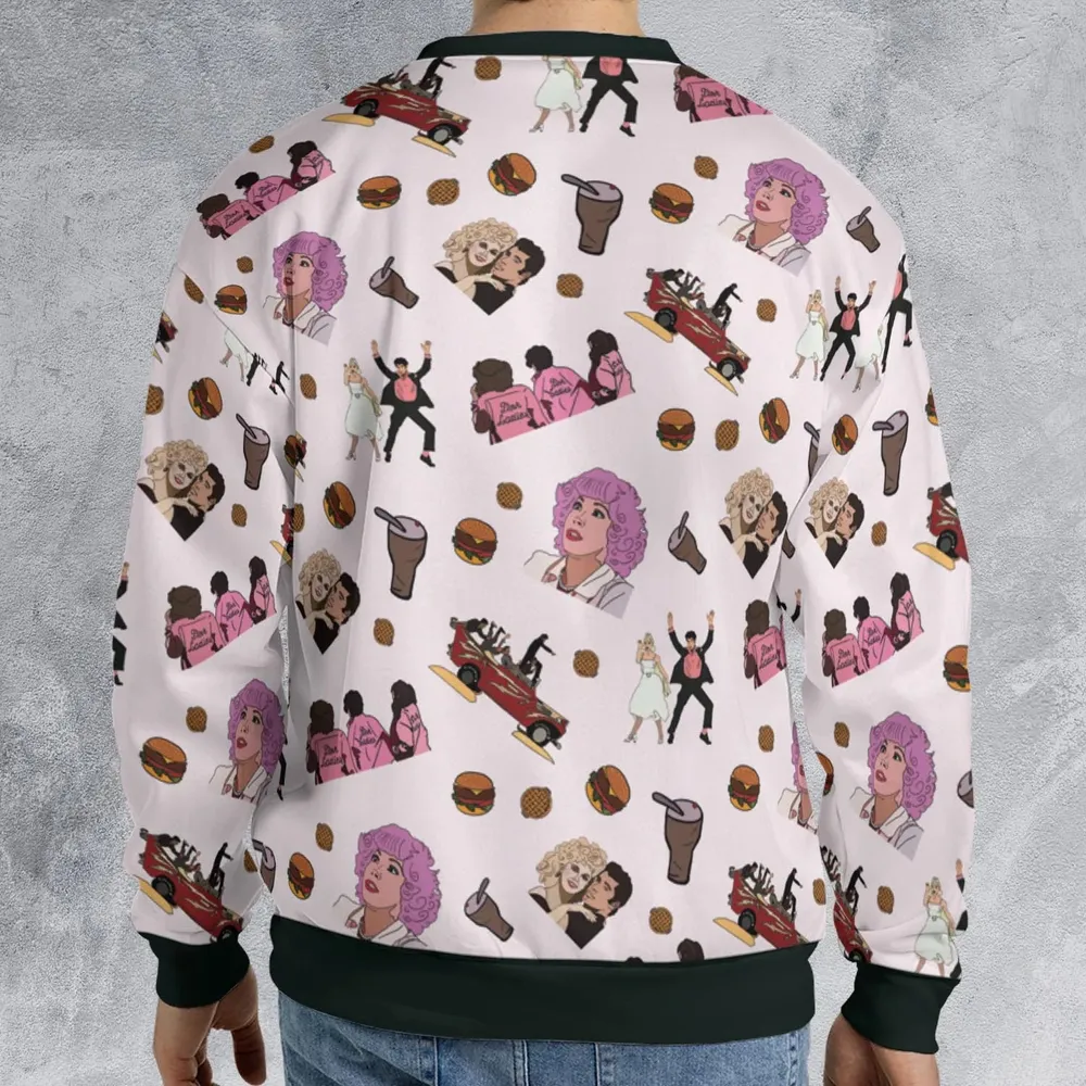 Summer Nights Grease All-over Print Sweatshirt - 2