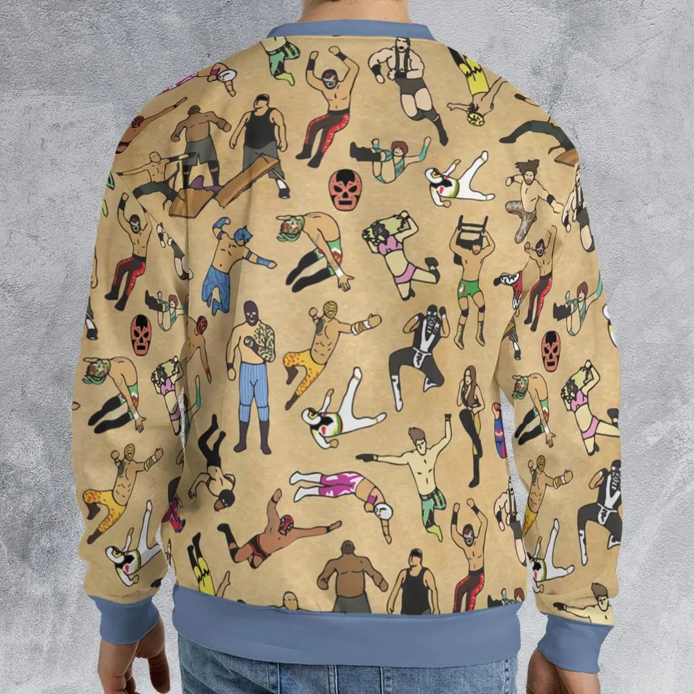 Lucha Undergound All-over Print Sweatshirt - 2