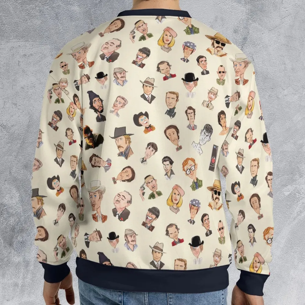 Easy Riders And Raging Bulls Characters All-over Print Sweatshirt - 2