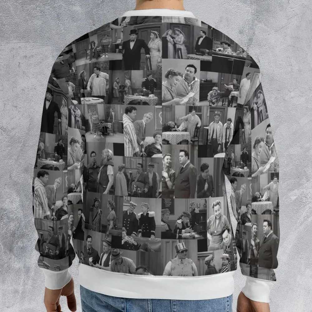 To The Moon The Honeymooners All-over Print Sweatshirt - 2