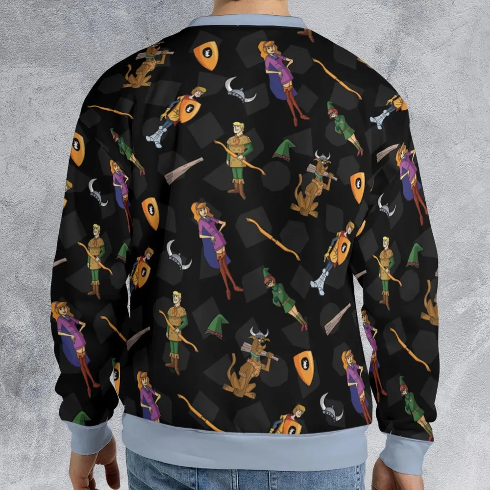Dungeons & Mysteries All-over Print Sweatshirt - 2