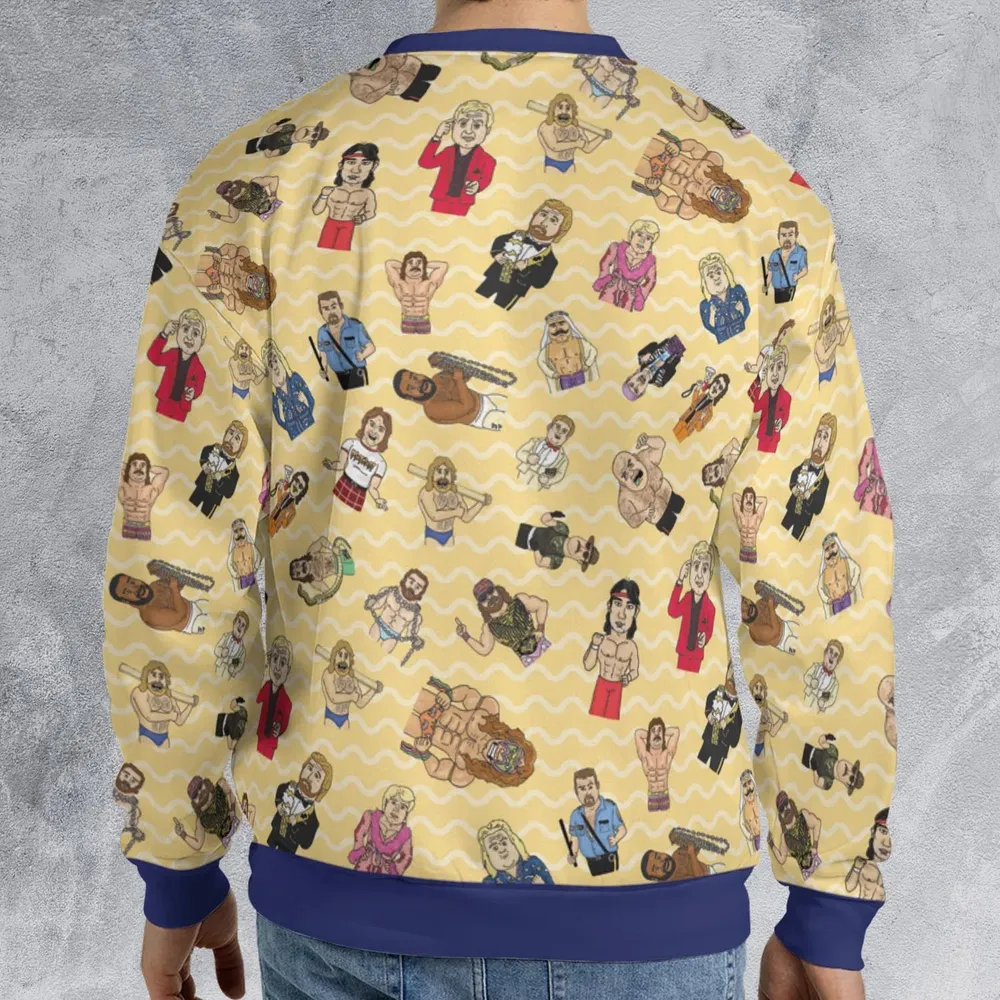 WWF Heroes All-over Print Sweatshirt - 2