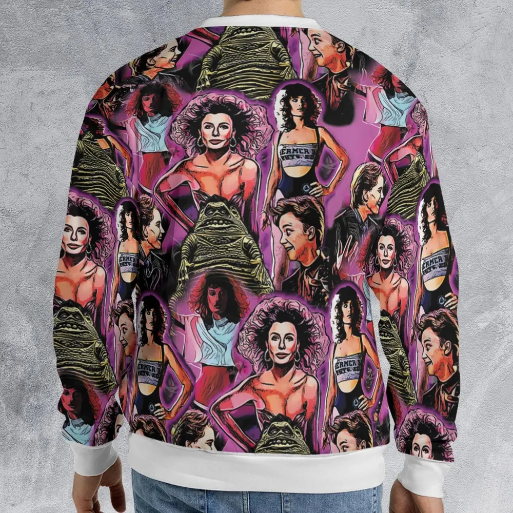 Stuck With The Weird Science All-over Print Sweatshirt - 2