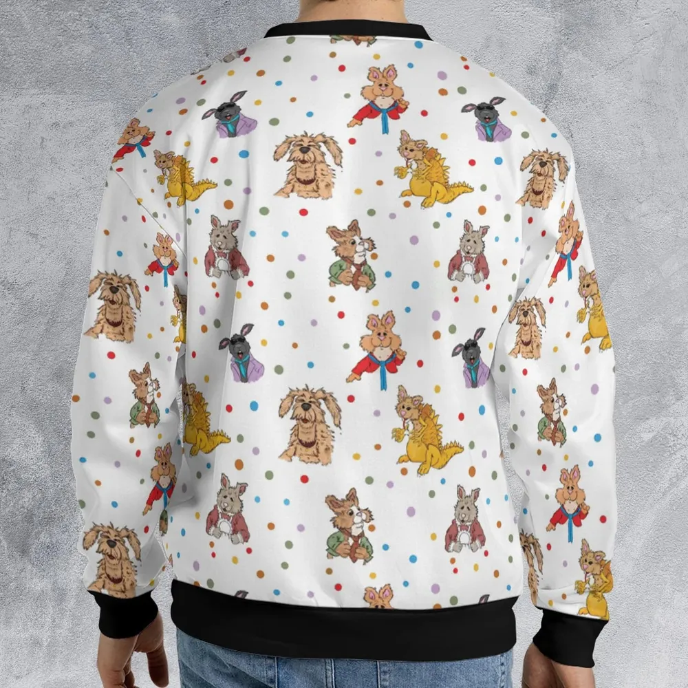 Tale of the Bunny Picnic Characters All-over Print Sweatshirt - 2