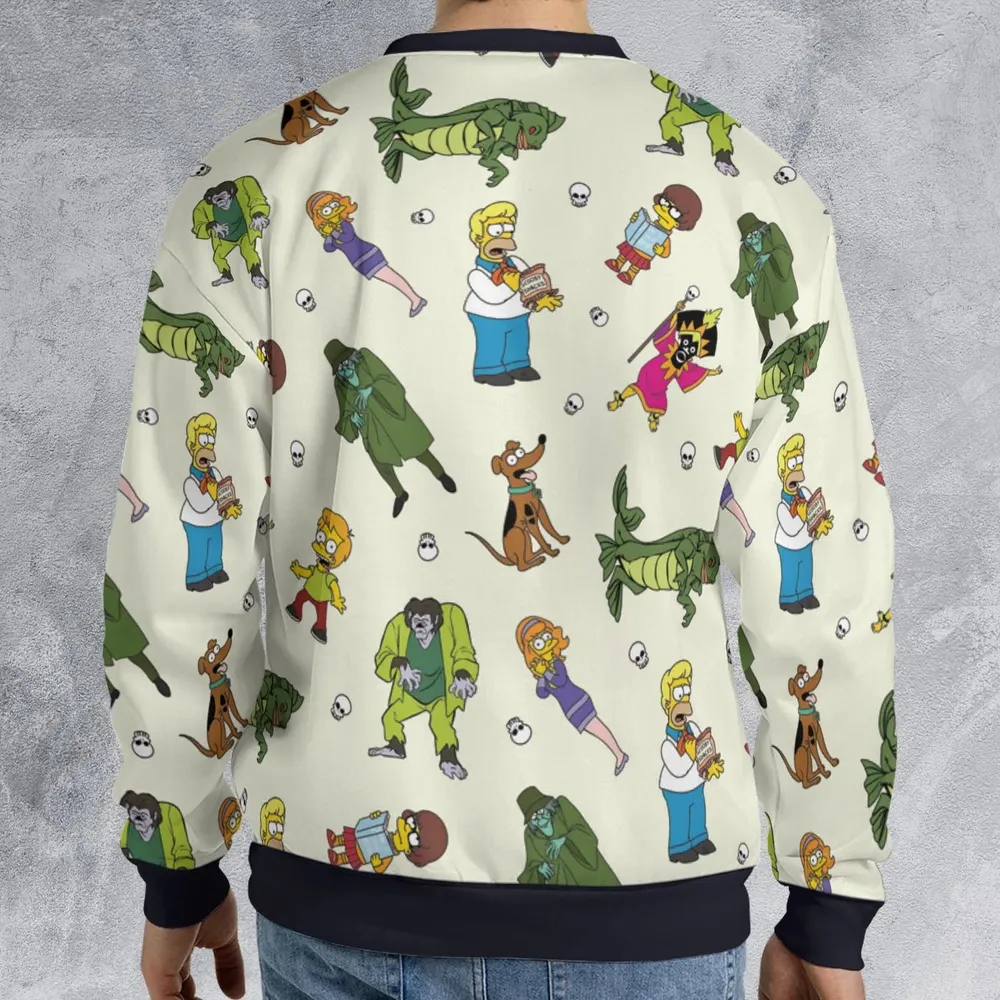 Mystery Simpsons All-over Print Sweatshirt - 2