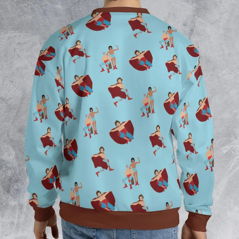 Wrestle Style Nacho Libre All-over Print Sweatshirt - 2