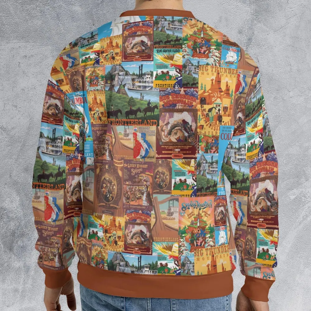 Big Thunder Mountain Frontierland All-over Print Sweatshirt - 2