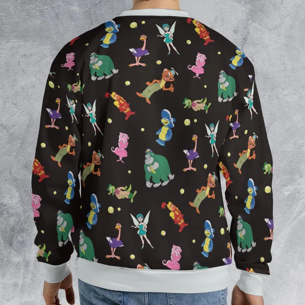 Willy's Vintage Charracters All-over Print Sweatshirt - 2