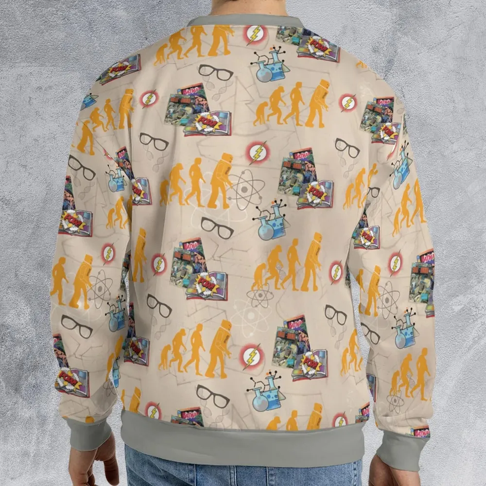 Geek Alert The Big Bang Theory All-over Print Sweatshirt - 2