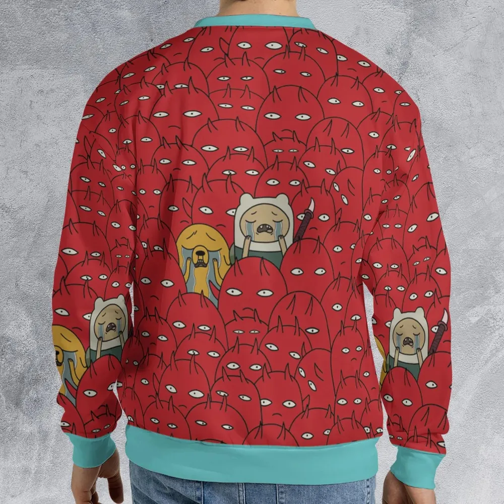 At Hell Adventure Time All-over Print Sweatshirt - 2