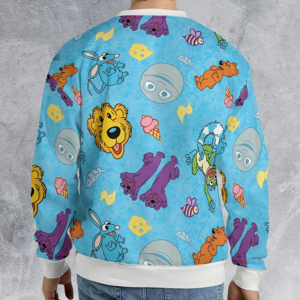 Bear in the Big Blue House All-over Print Sweatshirt - 2