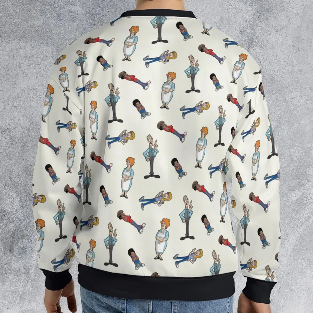 Different Strokes Drip All-over Print Sweatshirt - 2
