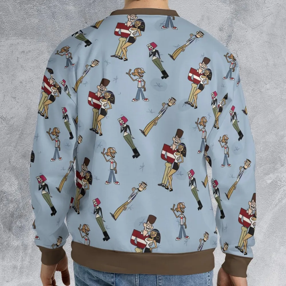 Say What Now Clone High All-over Print Sweatshirt - 2