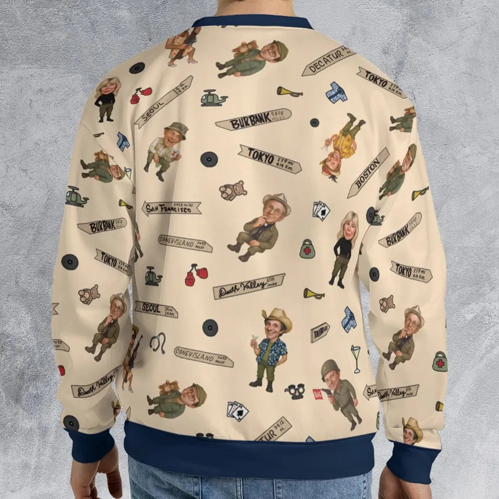 Best Care Anywhere in Korea M*A*S*H All-over Print Sweatshirt - 2
