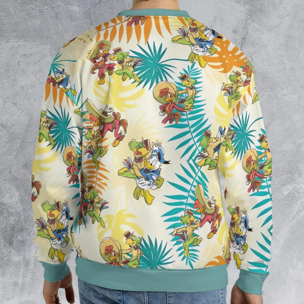 Tropical The Three Caballeros All-over Print Sweatshirt - 2