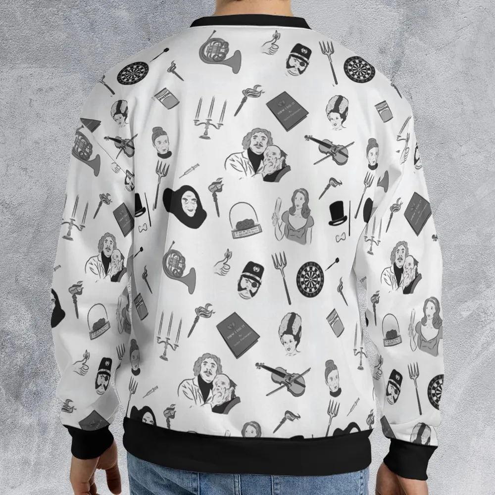 Pronounce Fronkenstein Young Frankenstein All-over Print Sweatshirt - 2
