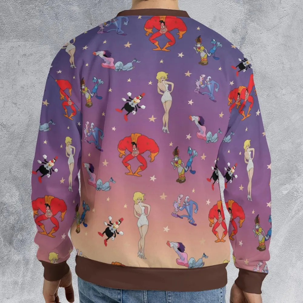 Cool World Cartoon Characters All-over Print Sweatshirt - 2
