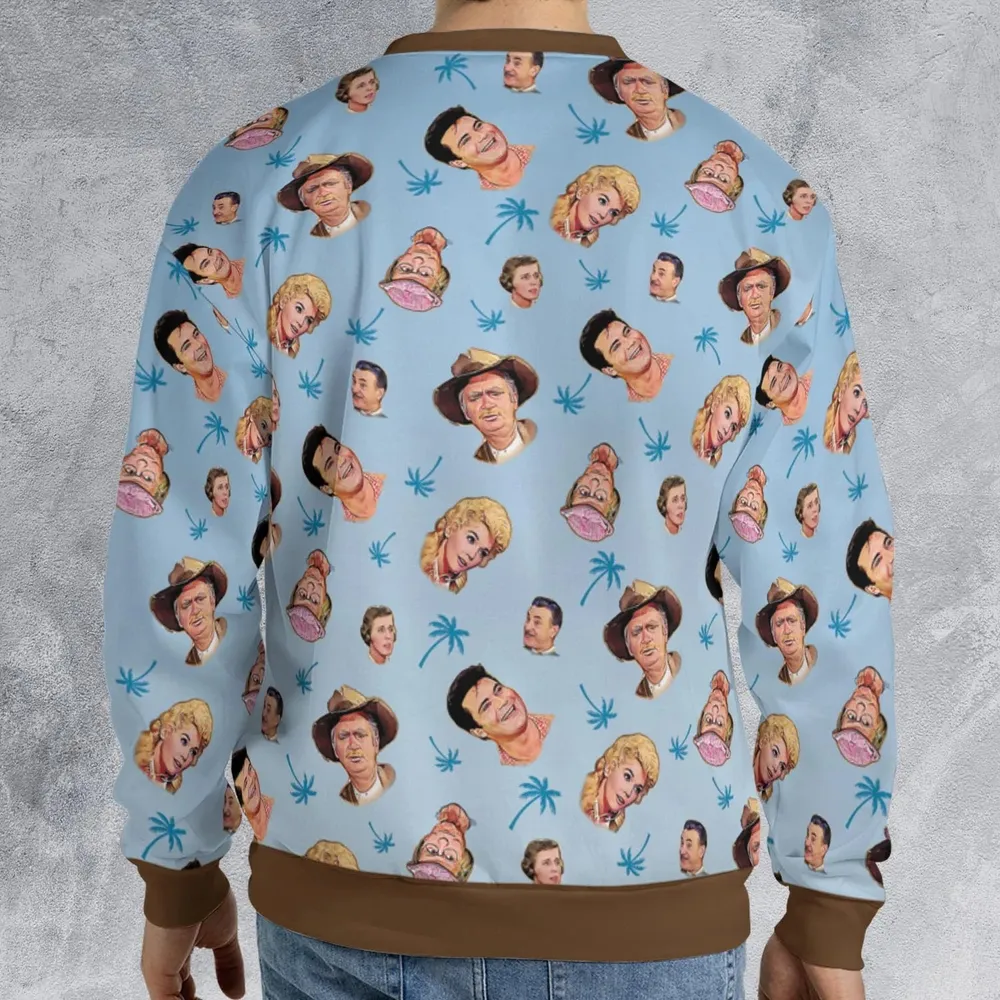 Summer Vibe The Beverly Hillbillies Characters All-over Print Sweatshirt - 2