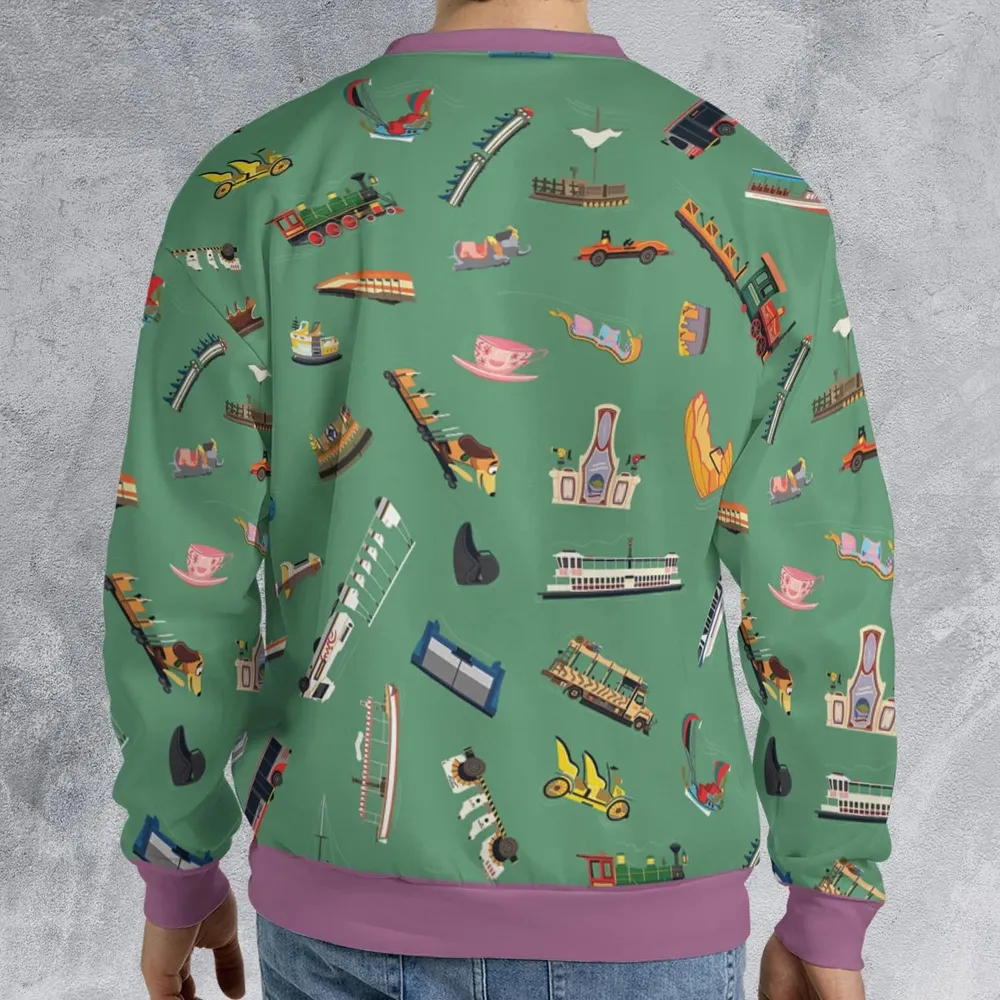 Ride The Vibe All-over Print Sweatshirt - 2