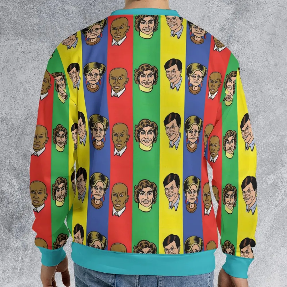 Jerri and Friends Strangers With Candy All-over Print Sweatshirt - 2